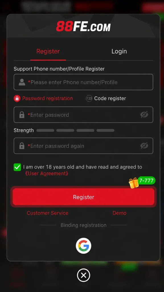 88fe game APK