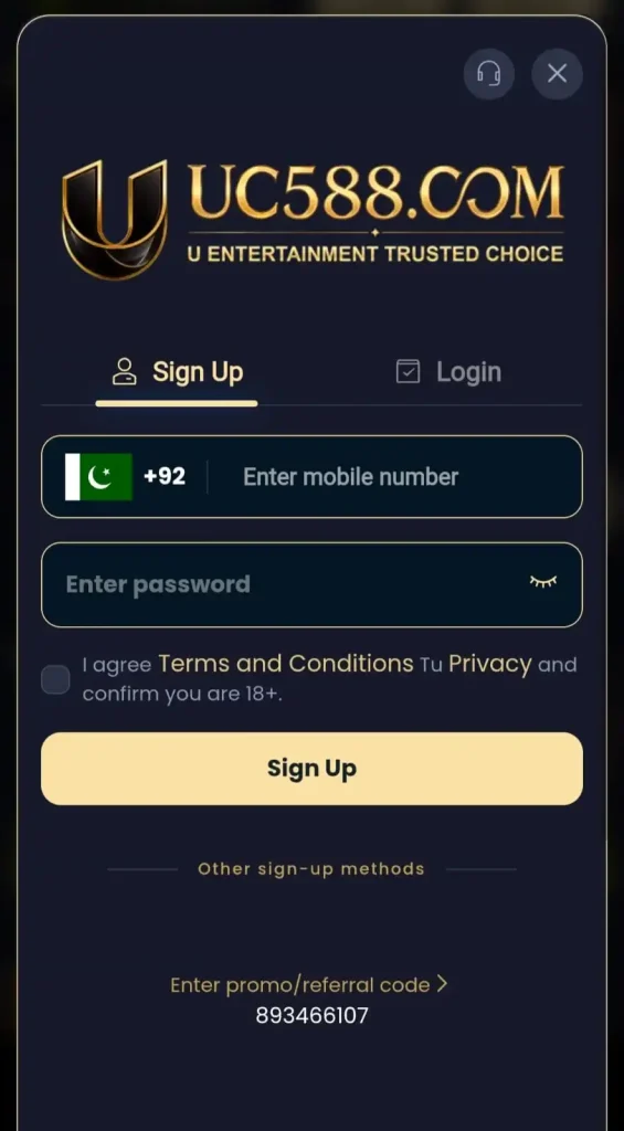 uc588 Game Login