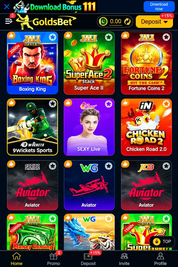 GoldsBet Game Download APK