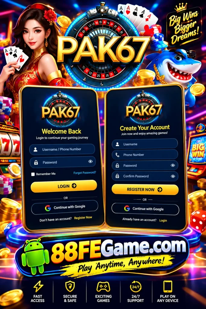 Pak67 Game Login