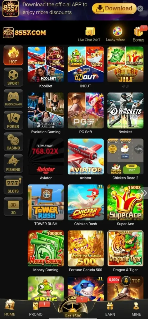 8557 Game APK